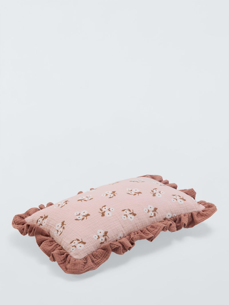 John Lewis frill flower cushion multi 40cm - British product