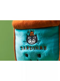 Sardine Tin Soft Toy with Two Removable Grey Sardines