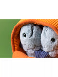 Sardine Tin Soft Toy with Two Removable Grey Sardines