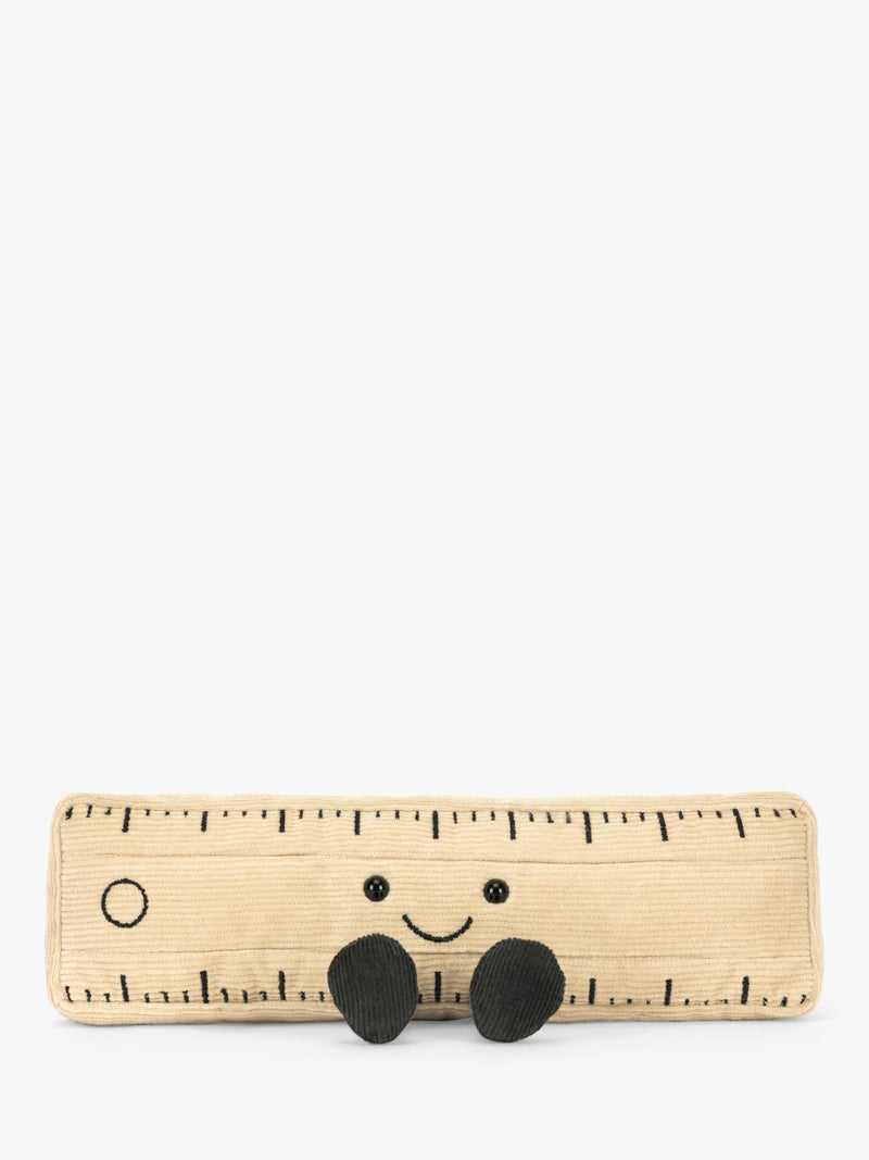Jellycat Amuseables Ruler beige soft toy, UK version