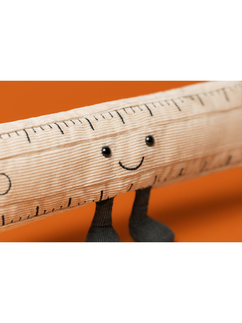 Jellycat Amuseables Ruler beige soft toy, UK version