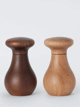 John Lewis John Lewis x Deliciously Ella Salt & Pepper Mills, Set of 2, FSC-Certified Oak and Acacia Wood- Buy online at McGrocer