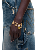 Marc Jacobs Daisy charm bracelet gold - British product