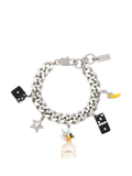 Marc Jacobs silver charm bracelet (British brand)