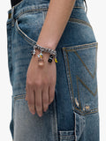 Marc Jacobs silver charm bracelet (British brand)
