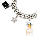 Marc Jacobs silver charm bracelet (British brand)