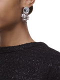 Marc Jacobs silver punk charm earrings 5x20mm - British product