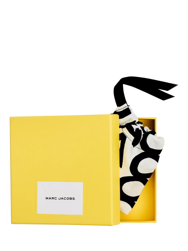Marc Jacobs Balloon Initials silver toned pearl necklace (British brand)