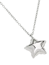 John Lewis Marc Jacobs Inflated Star Pendant Necklace, Silver- Buy online at McGrocer