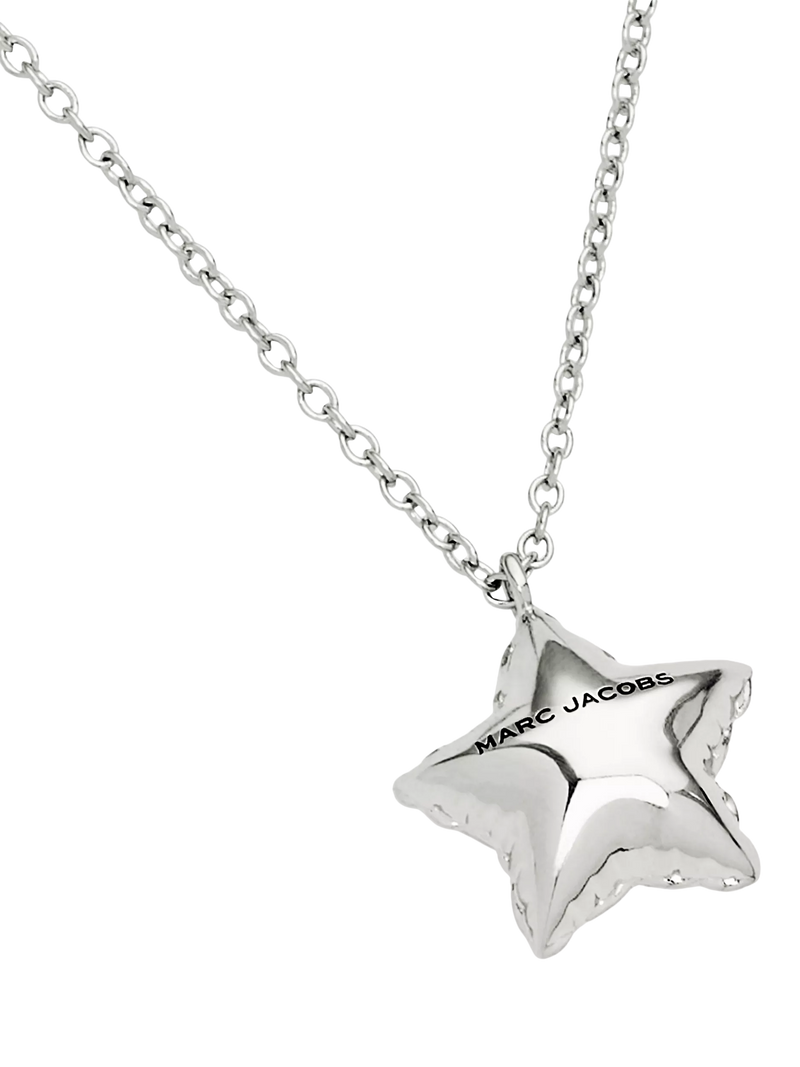 Marc Jacobs silver star pendant necklace (British brand)