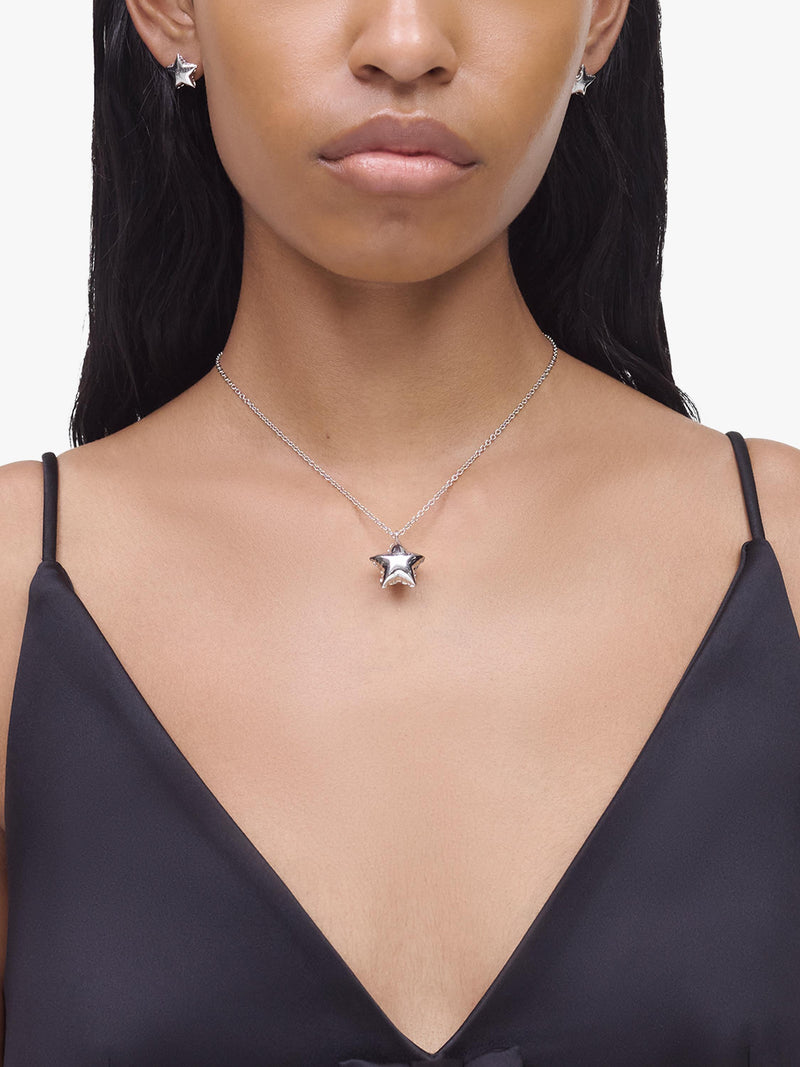 Marc Jacobs silver star pendant necklace (British brand)