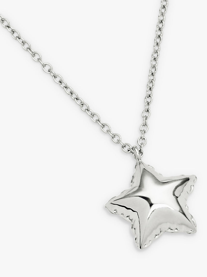 Marc Jacobs silver star pendant necklace (British brand)