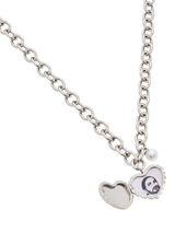 John Lewis Marc Jacobs Heart Balloon Locket Necklace, Silver- Buy online at McGrocer