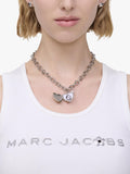 Marc Jacobs silver locket necklace, imported from the UK
