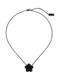 Marc Jacobs pave balloon daisy pendant black 46mm, imported from the UK