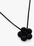 Marc Jacobs pave balloon daisy pendant black 46mm, imported from the UK