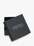Eclectica gold plated stud earrings with Swarovski crystals, imported from the UK