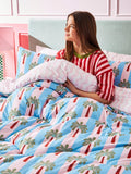 Eleanor Bowmer coverless duvet set king size multicolour, imported from the UK