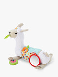 Plush Tummy Time Llama with Support Wedge, Blanket, and Interactive Toys