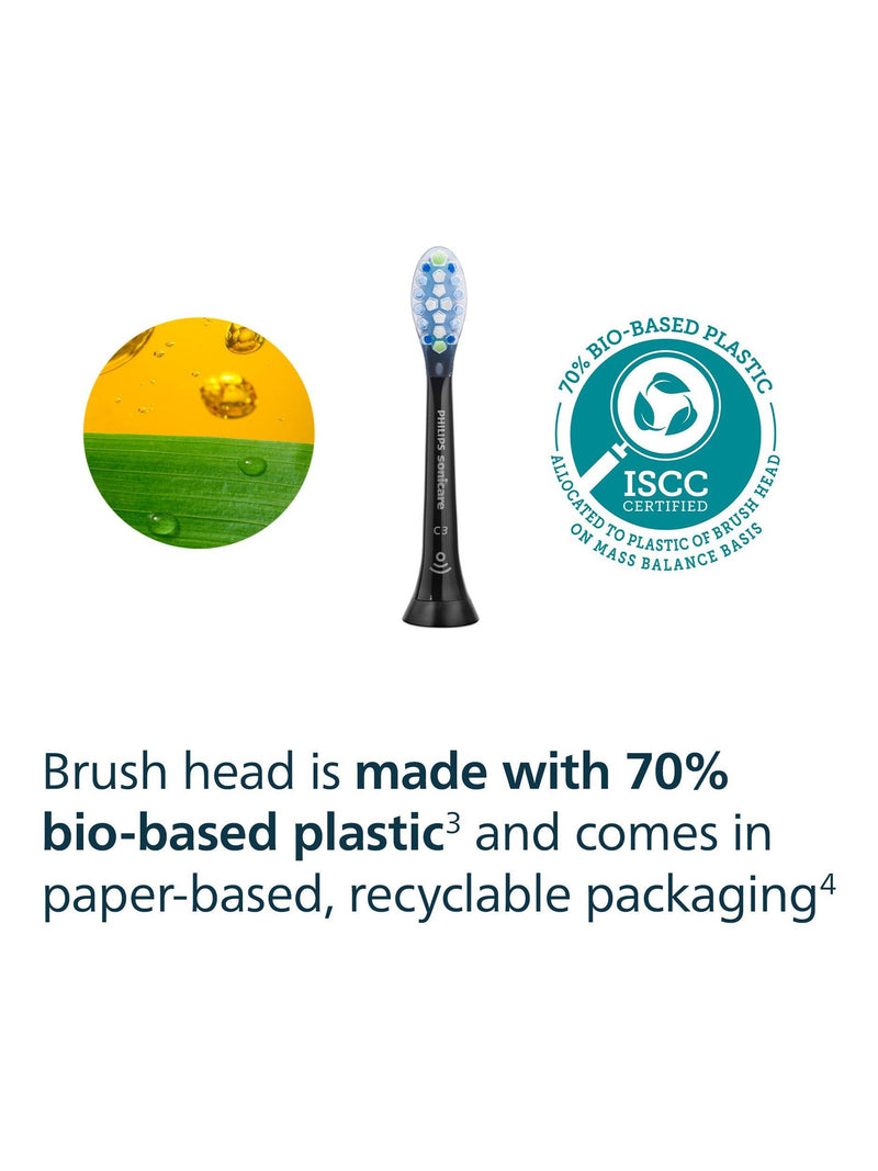 Philips Sonicare C3 Plaque Defence 5-pack black - British product