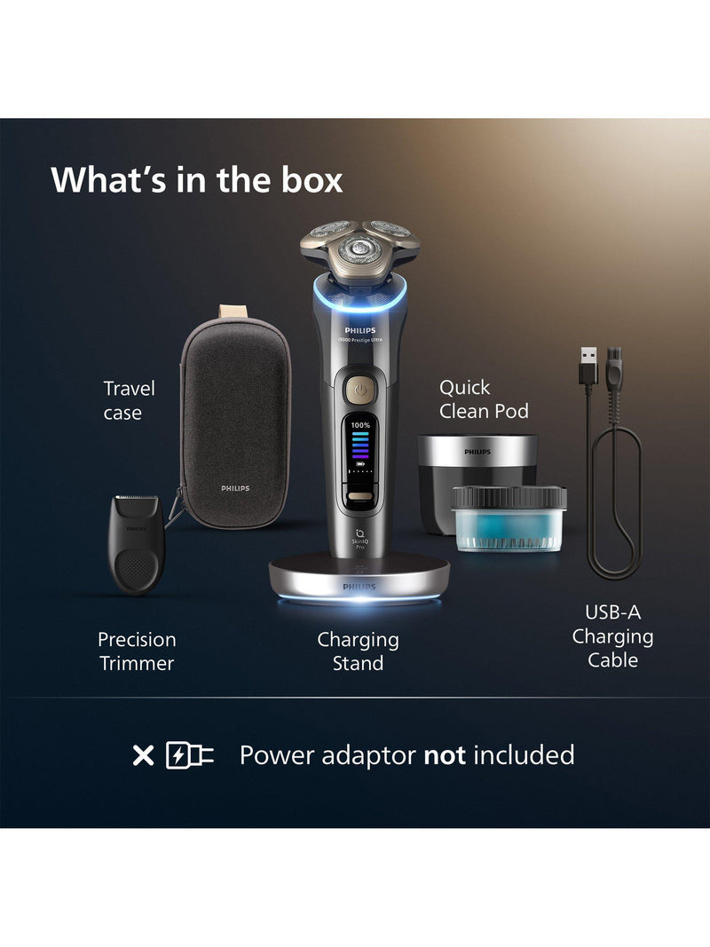 Philips i9000 Prestige Ultra shaver Dark Slate, imported from the UK