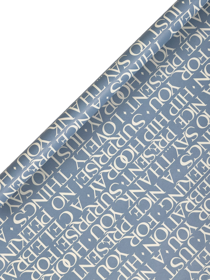 Emma Bridgewater No Peeking wrapping paper 3m roll - British product