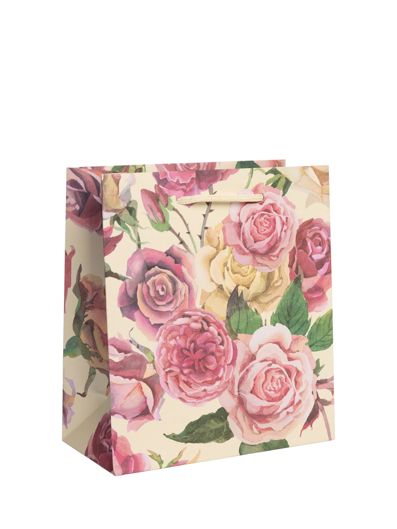 Emma Bridgewater roses gift bag medium, imported from the UK