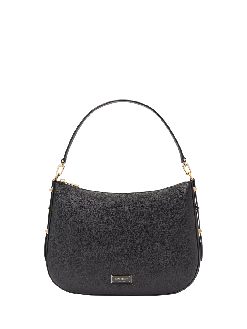 kate spade new york large hobo bag pebble leather, imported from the UK