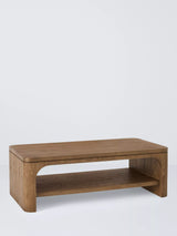 John Lewis John Lewis Solace Cracked Oak Coffee Table, Mid Tone Oak- Buy online at McGrocer