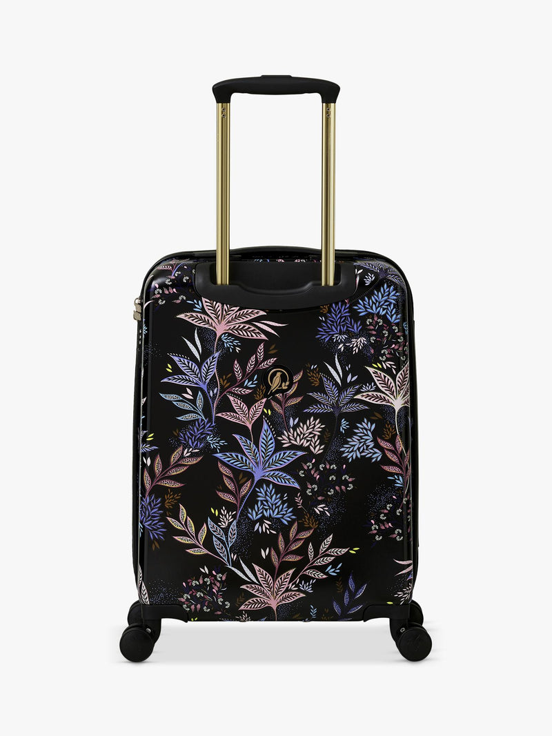 Sara Miller Black Botanic cabin suitcase 54cm - British product