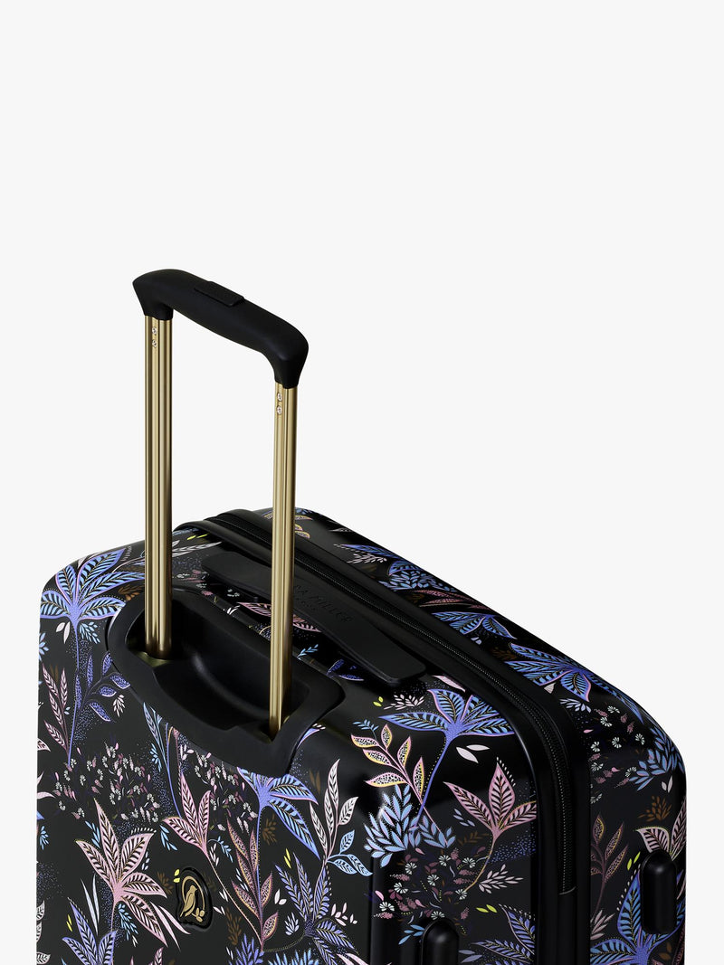 Sara Miller Black Botanic cabin suitcase 54cm - British product