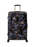 Sara Miller black botanic large trolley suitcase 77cm, UK version