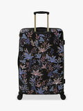 Sara Miller black botanic large trolley suitcase 77cm, UK version