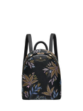 Sara Miller Black Botanic Mini Backpack polyurethane imported from the UK