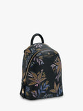 Sara Miller Black Botanic Mini Backpack polyurethane imported from the UK