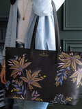 Sara Miller black botanic large tote bag, UK version
