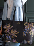 Sara Miller black botanic large tote bag, UK version