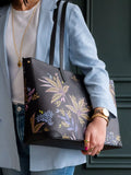 Sara Miller black botanic large tote bag, UK version