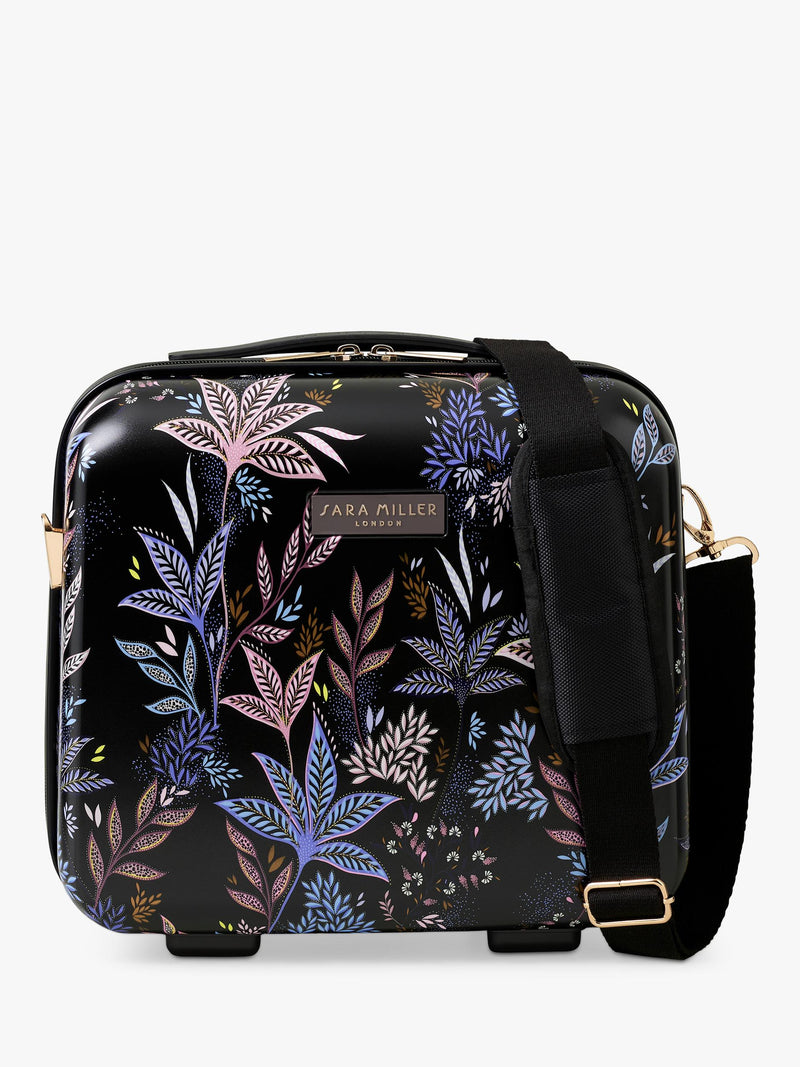 Sara Miller vanity case Black Botanic 17L (British brand)
