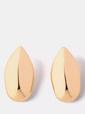 Mint Velvet gold hanging drop earrings, imported from the UK