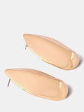 Mint Velvet gold hanging drop earrings, imported from the UK
