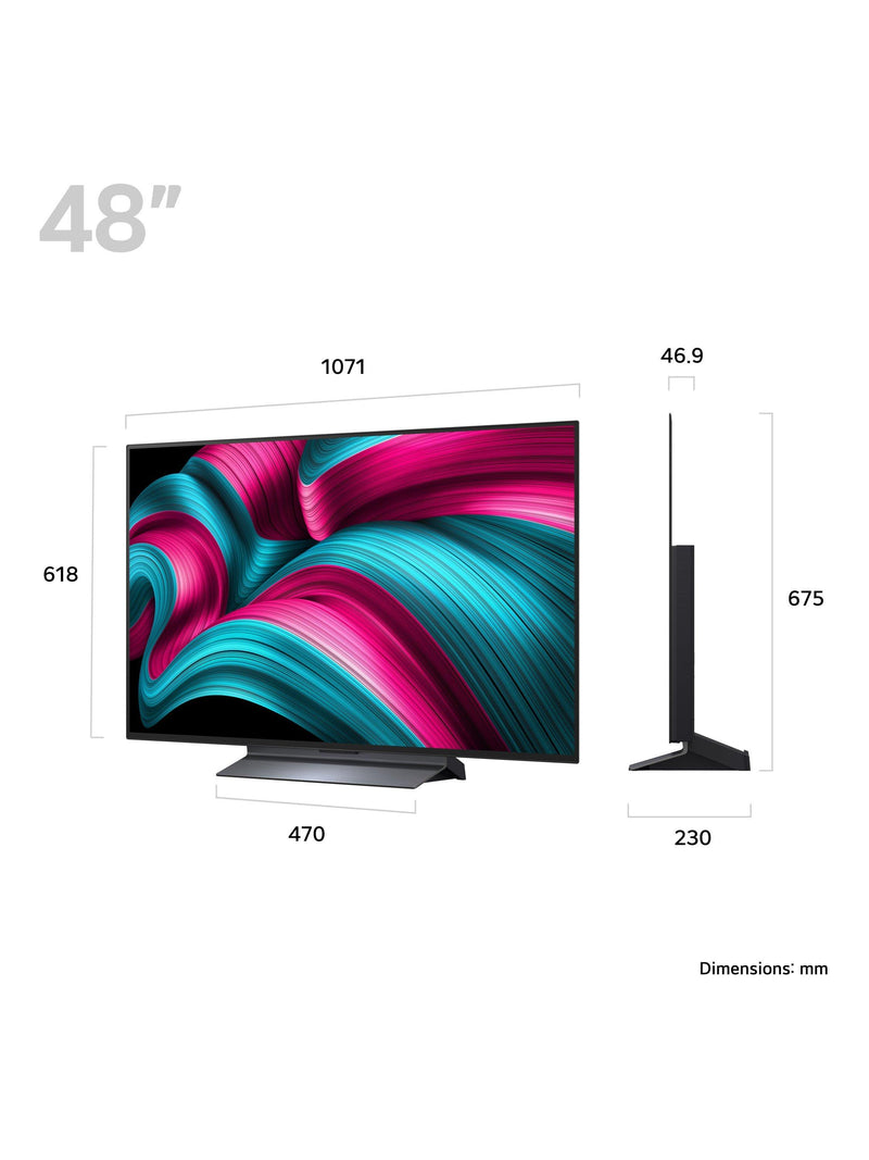 LG OLED48C54LA 48 inch 4K Smart TV (British brand)