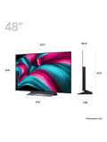 LG OLED48C54LA 48 inch 4K Smart TV (British brand)