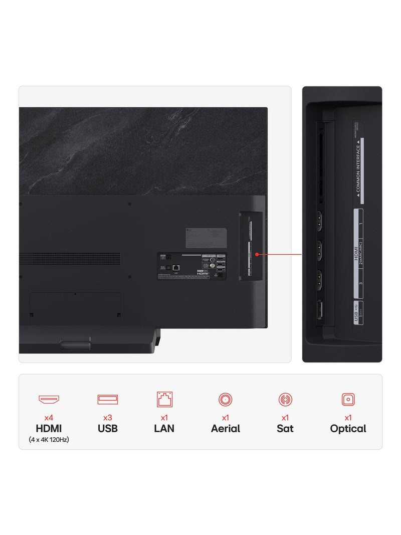 LG OLED48C54LA 48 inch 4K Smart TV (British brand)