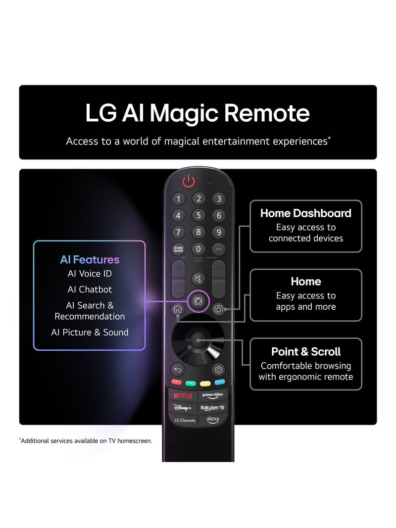LG OLED48C54LA 48 inch 4K Smart TV (British brand)