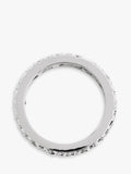 Marc Jacobs monogram ring set with crystals, imported from the UK