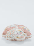 John Lewis flower patchwork cushion multi - British product