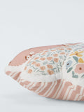 John Lewis flower patchwork cushion multi - British product