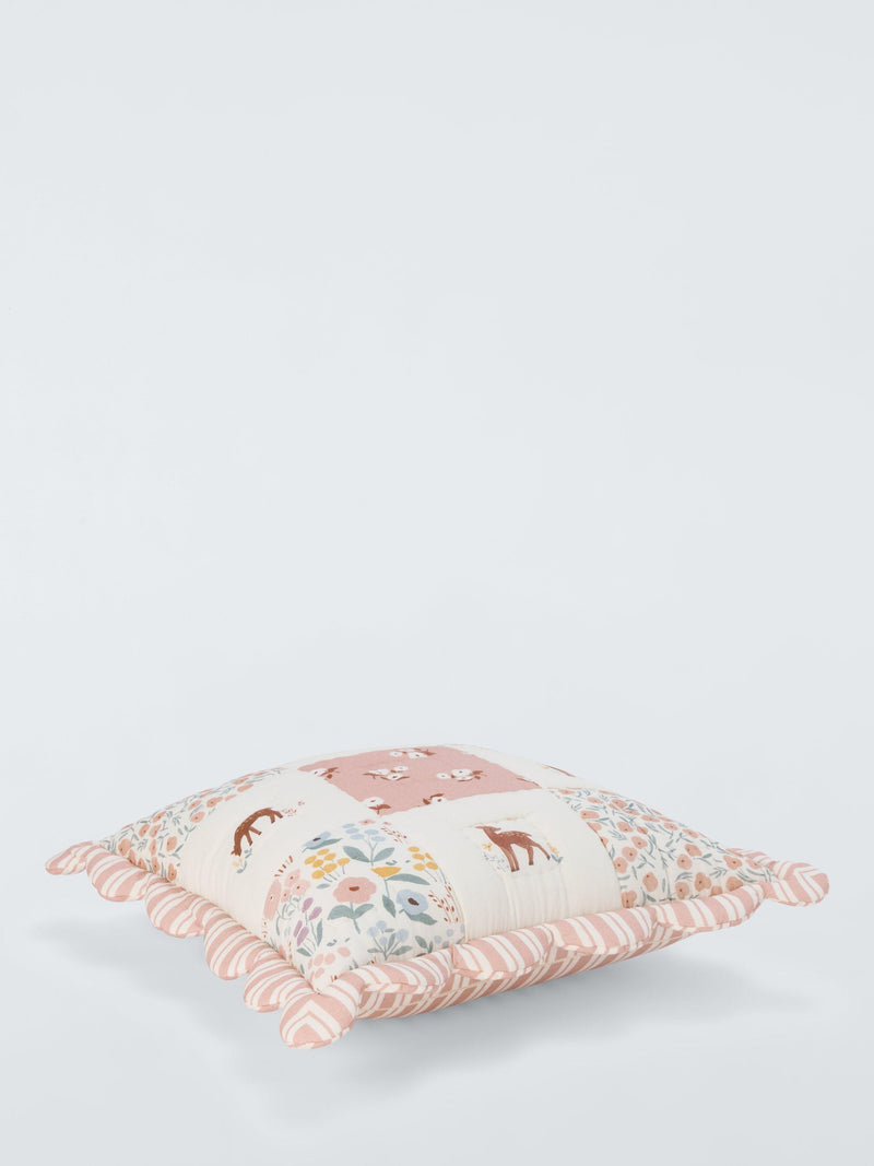 John Lewis kids' patchwork deer cushion, UK version