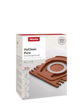 Miele HyClean Pure Co vacuum bags pack of 4, imported from the UK